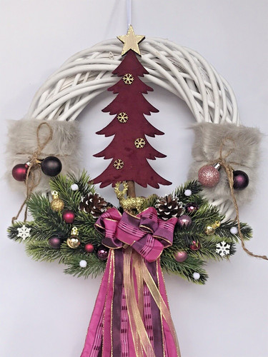 Türkranz weihnachtskranz - türkranz,,