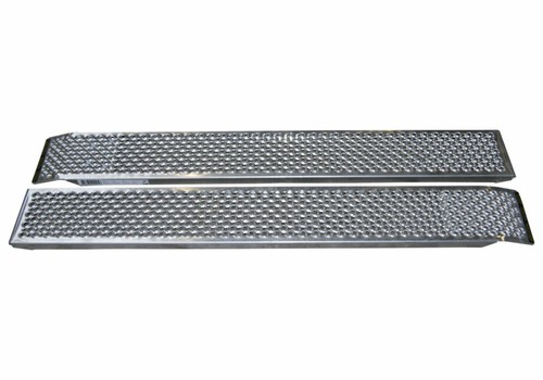 Alu auffahrrampe 200cm 2m - alu,