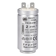 easyPART passend für Electrolux 1250020813 Kondensator 2 µF uF 425/475V AEG