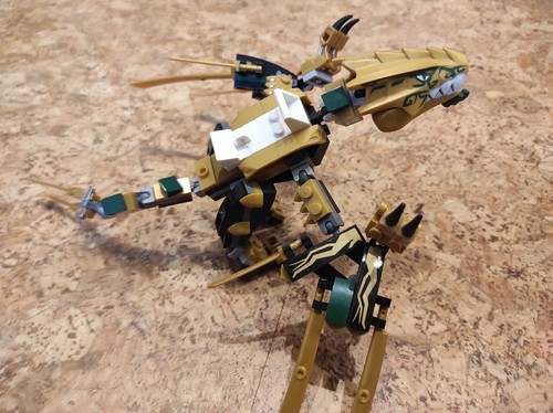 Lego ninjago goldene - ninjago, drache