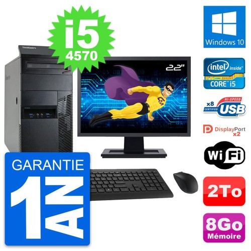 Tour lenovo m93p - pc, schwarz