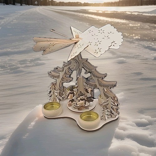 Weihnachtspyramide mit - , 4