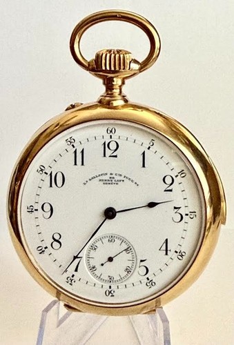 Henry capt taschenuhr 18k - capt.,