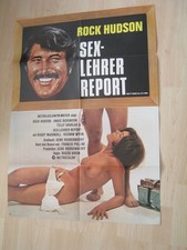 Sex Lehrer Report-Rock Hudson-C.Cardinale Orginal A1 Kinoplakat 