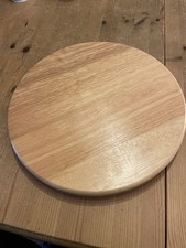 Servierplatte Aus Holz Zum Drehen Drehplatte Käseplatte Aufschnitt 35 Cm
