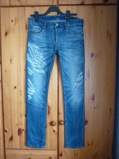 Just Cavalli Jeans blau Gr. 31 Slim destroyed