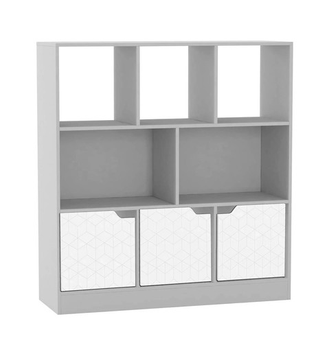 Bücherregal mit ebenen - bücherregal, 3