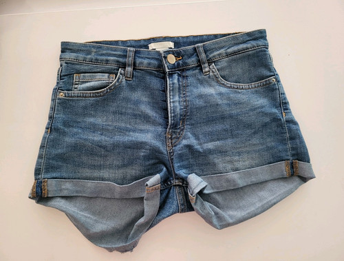 Damen jeansshorts hotpants - h&m,