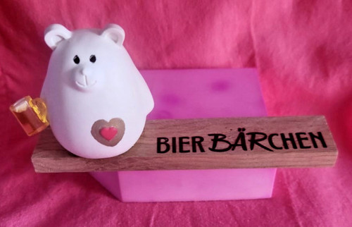 Bier bär mit herz - bÄr,