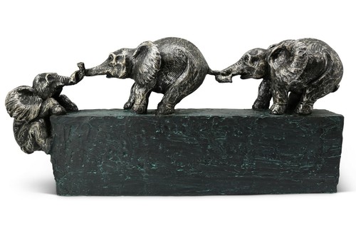 Skulptur familienbande - “familienbande”,