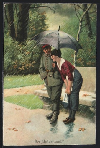 Künstler arthur thiele - künstler-ak,