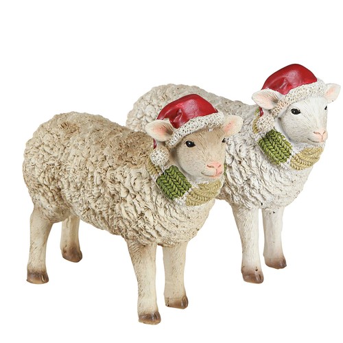 Weihnachtsdeko figuren schaf - weihnachtsdeko,