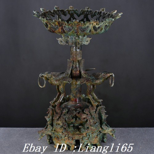 Old han bronze ware - 14.5''old,