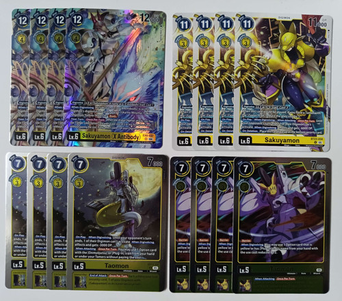 Digimon tcg sakuyamon x - tcg,
