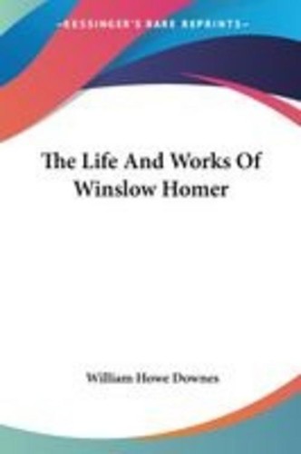 The life and works winslow - the,