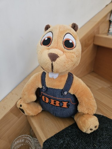 Obi plüschfigur biber 30 - obi,