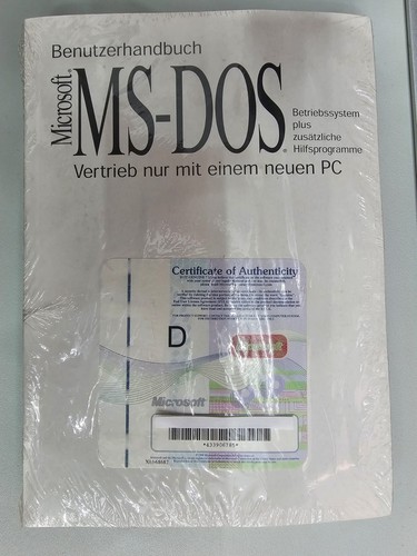 Dos original - ms-dos, –