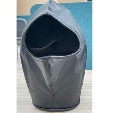 PU Leder Kopfmaske Kopfhaube Sklave BDSM Restrictions Cosplay Fetisch Bondage DE