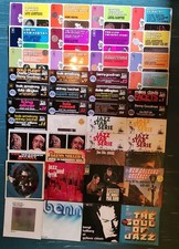 Grosse Jazz Und Lyrics Vinyl Sammlung Teils Noch OVP Eingeschweißt über 40 Lp's 