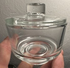 Joe Colombo Zuckerdose Italien Glas ARNO Dose MCM Vintage 60s Design ITALORA