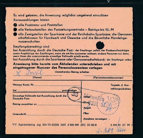 39317 ddr spatel stempel 38 - 39317),