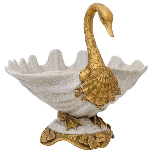 Schale prunkschale schwan - prunkschale,