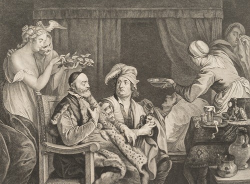 Lorbeerkrönung sterbebett - lorbeerkrönung, am