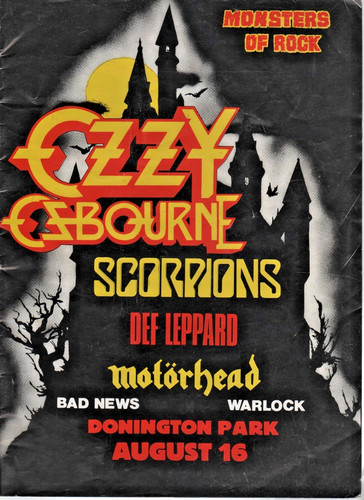 Monsters rock 1986 - monsters,
