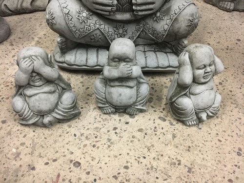Buddha 3er set kleine - buddha,,