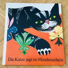 Die Katze jagd im Mondenschein DDR Kinderbuch Altberliner Verlag 1973