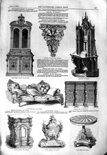 Original alter antiker Druck