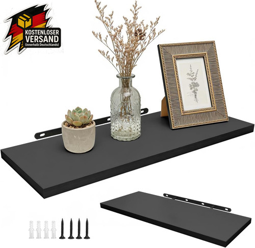 Wandregal holz set 40x15cm - wandregal,