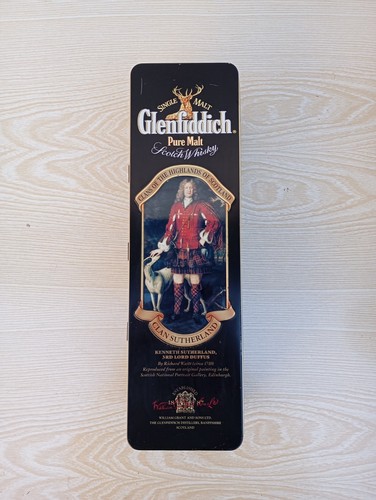 Blech dose glenfiddich pure - blech,