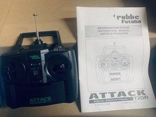 2CH RC Fernsteuerung Robbe Futaba Attack T2DR 27MHz 2Kanal
