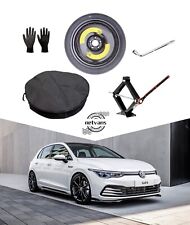 Ersatzrad Notrad Reserverad 17" für VW GOLF 7 8 mit Wagenheber Schlüssel Tasche