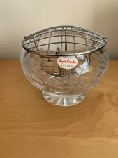 Royal Brierley Kristall Rose Schale