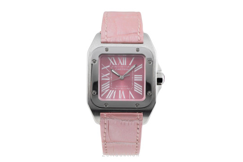 Cartier santos 100 - cartier, pink