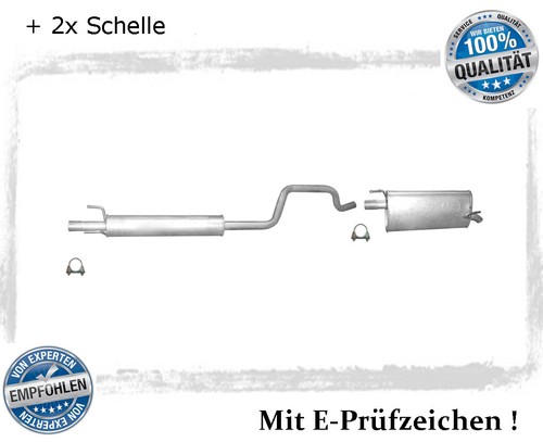 Auspuffanlage opel meriva - opel, a