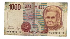 1000 lire italien