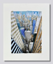 GOTTFRIED SALZMANN «New York» 3D-Konstruktion, limitiert handsigniert nummeriert