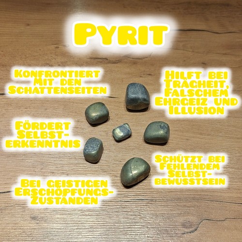 Pyrit trommelsteine 5cm - pyrit-trommelsteine, 2-2,5cm