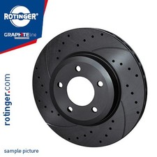 ROTINGER 2x Bremsscheibe Ø256
