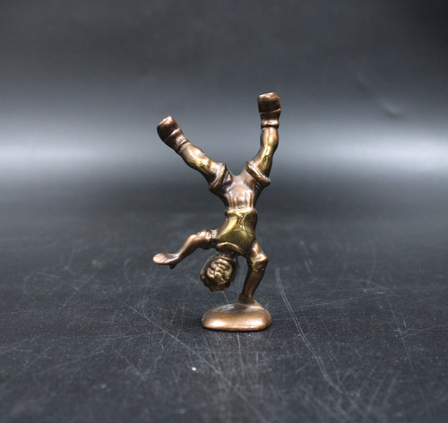 Messing figur artist mann - figur,