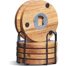 Untersetzer Holz 6er Set