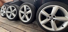 Original Audi 5 Speichen Alufelgen 18 Zoll 8,5J ET29 / Allwetter