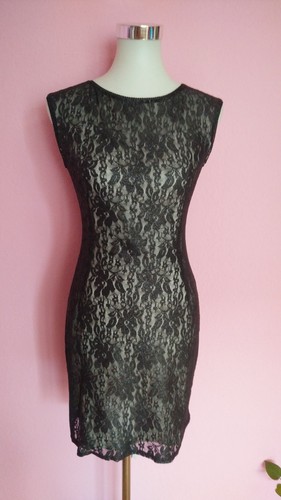 Kleid spitze schwarz - spitze,,