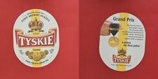 Tyskie Grand Prix Biia London 2002 Brauerei Bierdeckel Bier