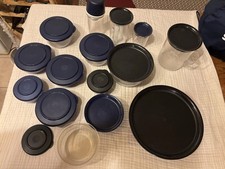 Tupperware 14 Tafelperle Tafelfein Clear Konvolut Zuckerhut Kanne Milchkanne