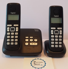 Siemens Gigaset Haus Telefon Schnurlos - AL220A - Anrufbeantworter DECT Duo