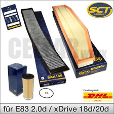 Filterset Inspektionspaket Filter BMW X3 E83 2.0d 177 PS xDrive18d xDrive20d